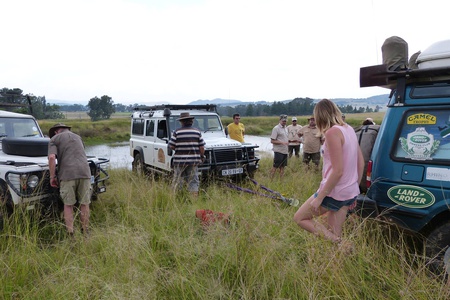 Winching practical - everyone got a turn