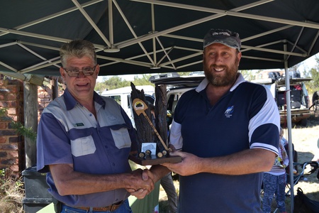 Brian Norie winner of the SWB trophy