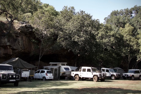 LROC in their natural habitat - camping